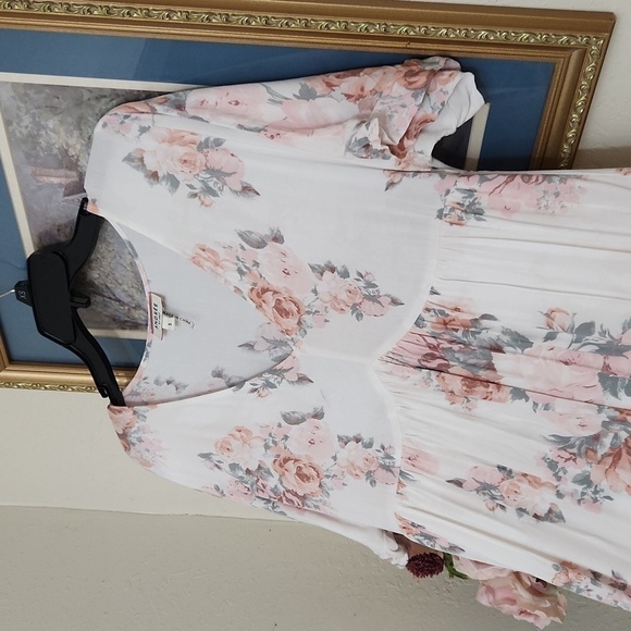 2for$10 Babydoll floral dress S Sexy Comfortable  Feminine Coquette - Picture 3 of 8